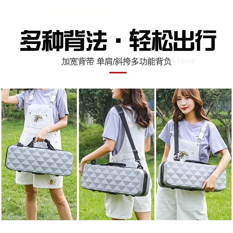 ハードシェルミニ釣り竿ケース |   分解不要のリール収納（ - Ice Pick Pick のレビューと価格