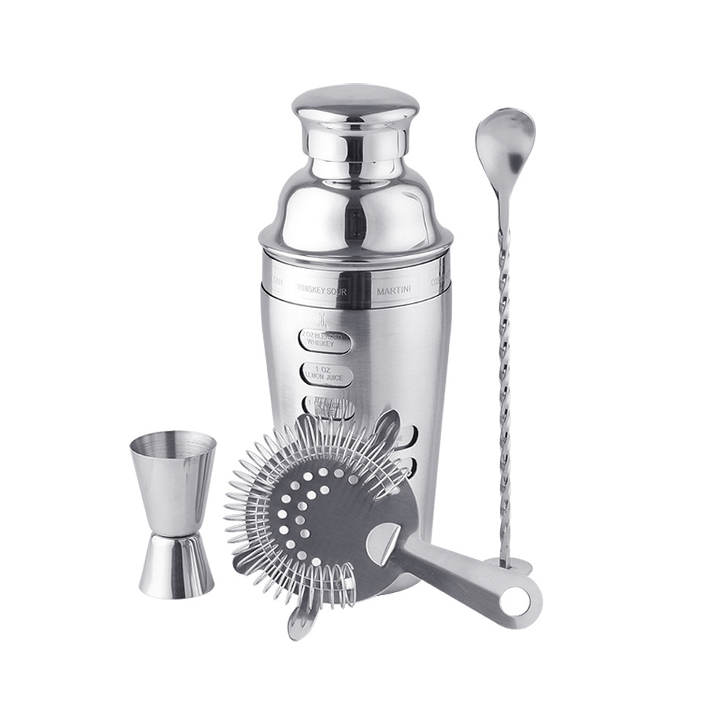 ボストンシェーカーセット 4個入り、プロ仕様カクテルシェーカ - Boston Shaker Set のレビューと価格