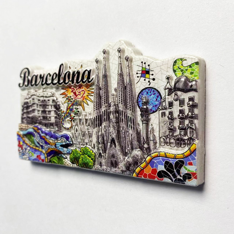 3Dステレオバルセロナのお土産,家の装飾コレクション,芸術品 - Home Barcelona のレビューと価格