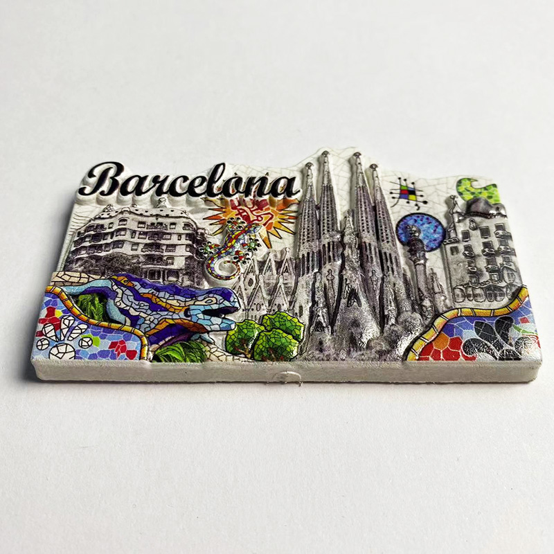 3Dステレオバルセロナのお土産,家の装飾コレクション,芸術品 - Home Barcelona のレビューと価格
