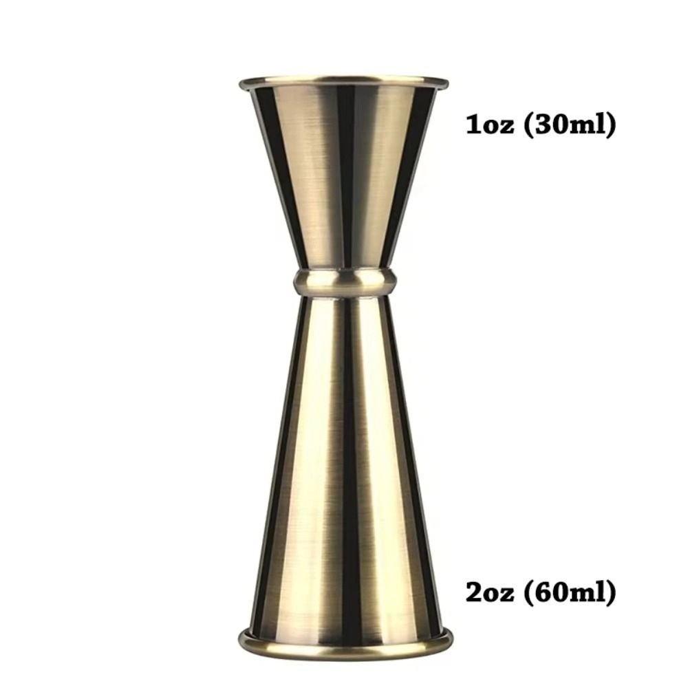 和風ダブルカクテルジガー ステンレス製 1oz / 2oz  - Jigger Double Sided のレビューと価格