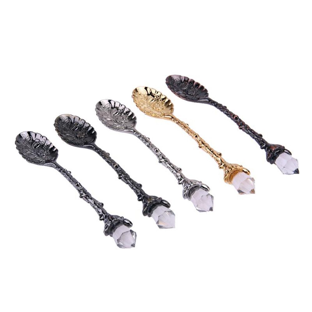 コーヒースプーン クリスタルヘッド ティー食器 アイスクリー - Ice Pick Pick のレビューと価格